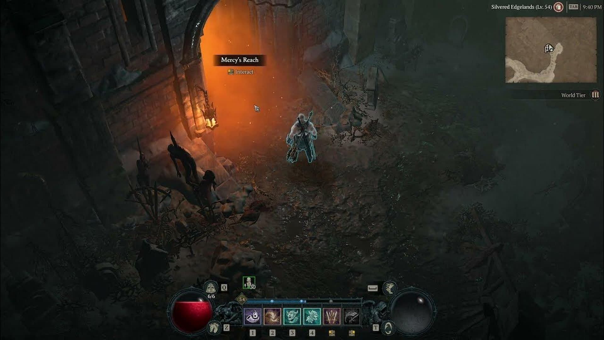 Mercy's Reach is a Nightmare Dungeon found on Fractured Peaks (Image via Blizzard Entertainment)